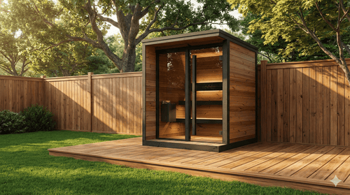 Outdoor saunas - Saunamo UK