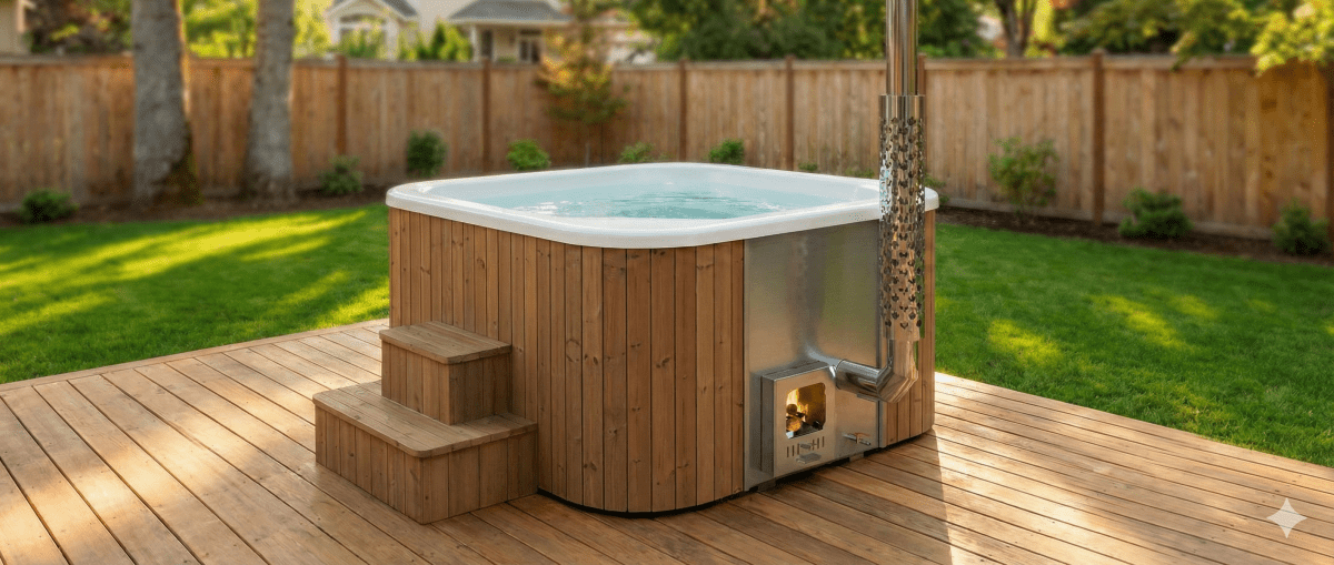 Hot tub Cube 200 - Saunamo UK