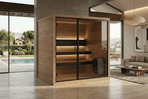 Indoor Sauna Thermo Black 220 - Saunamo