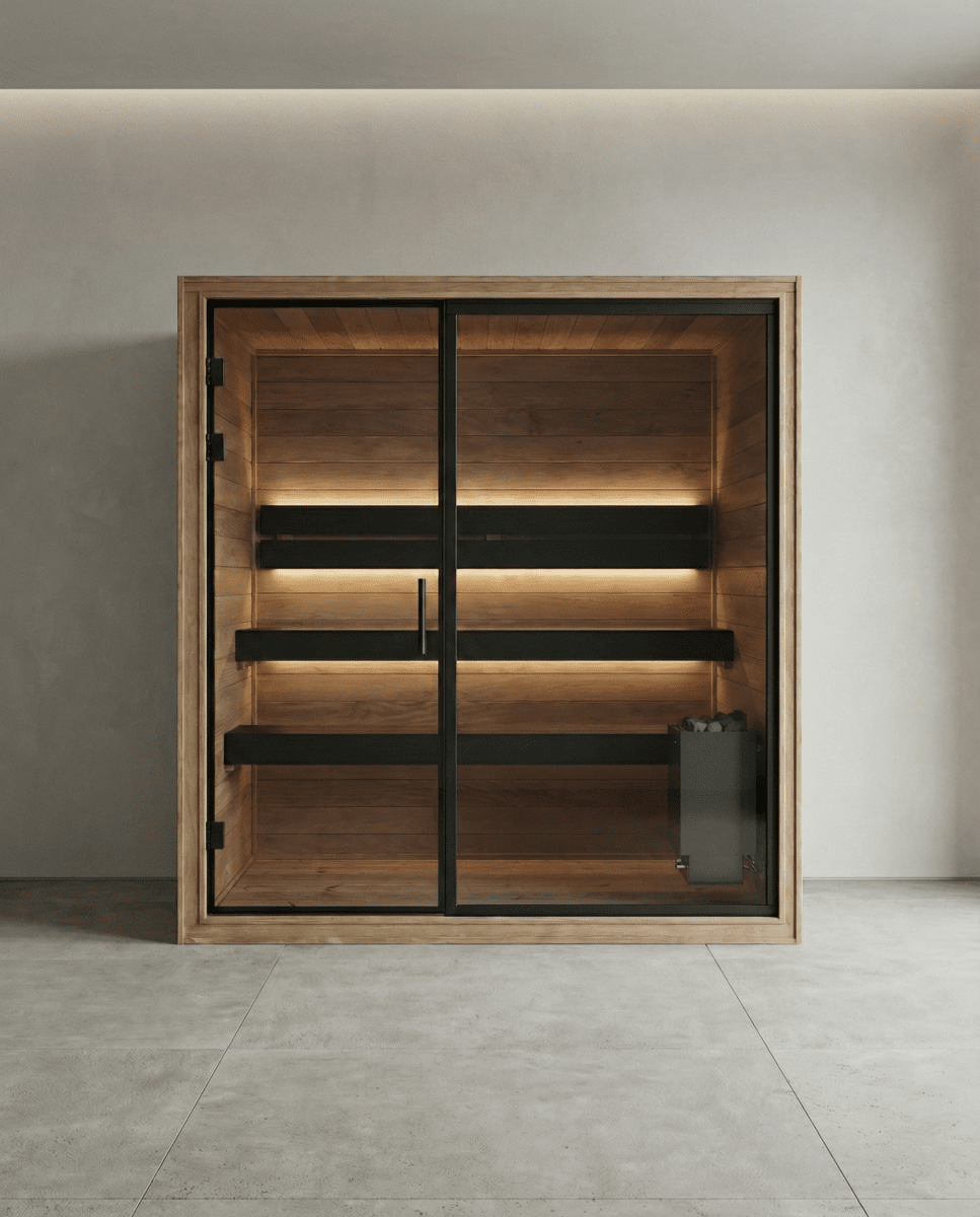 Indoor Sauna Thermo Black 220