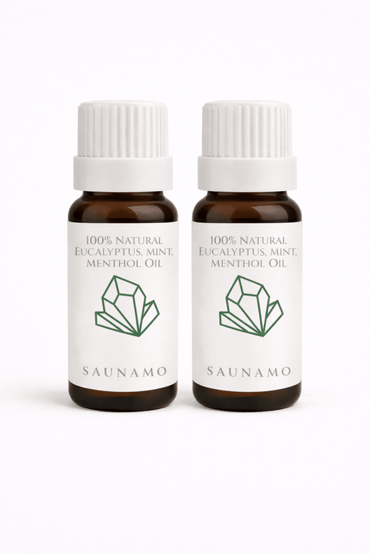 Natural Eucalyptus, Mint & Menthol Oil 20ml - Saunamo