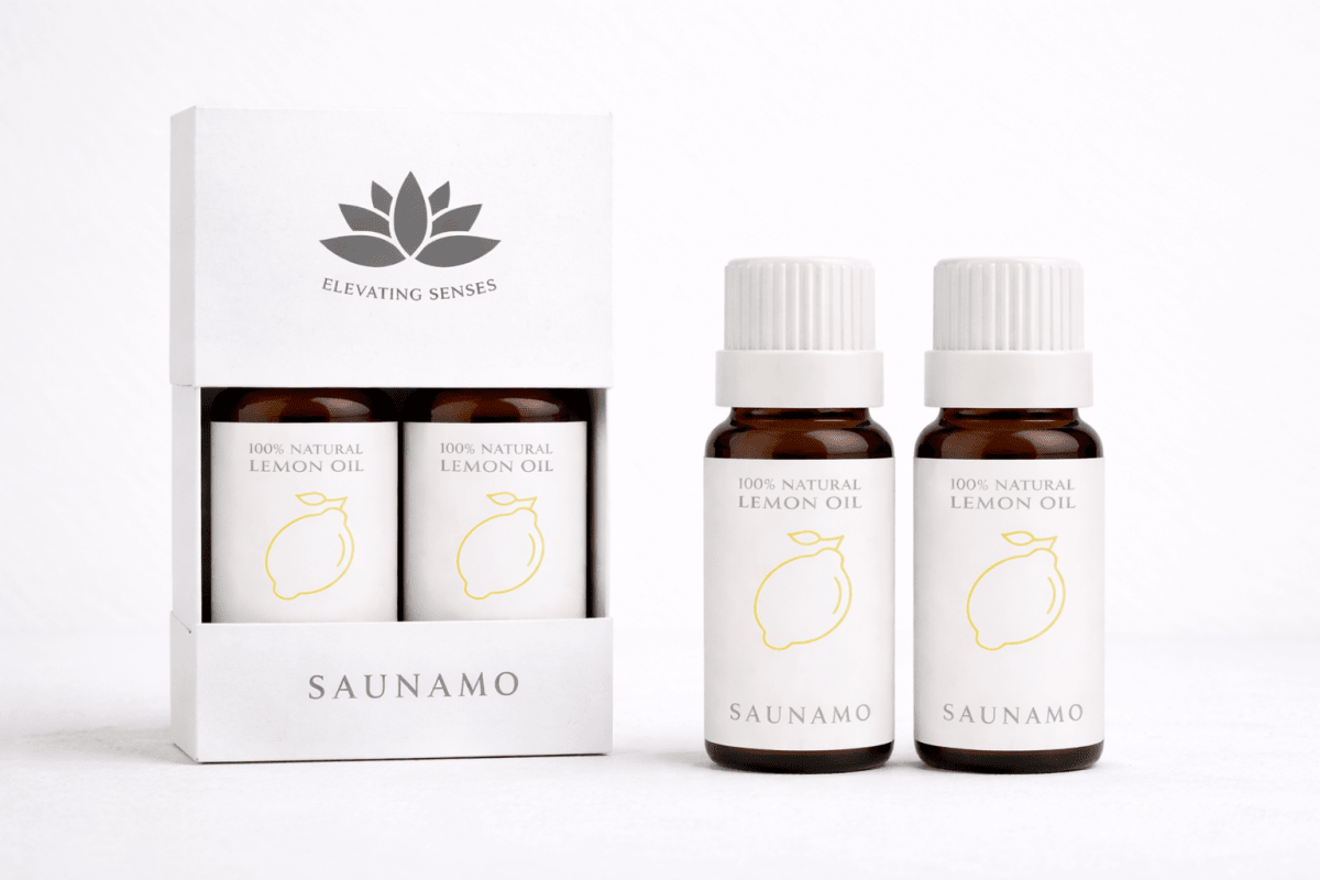 Natural Lemon Oil 20ml - Saunamo