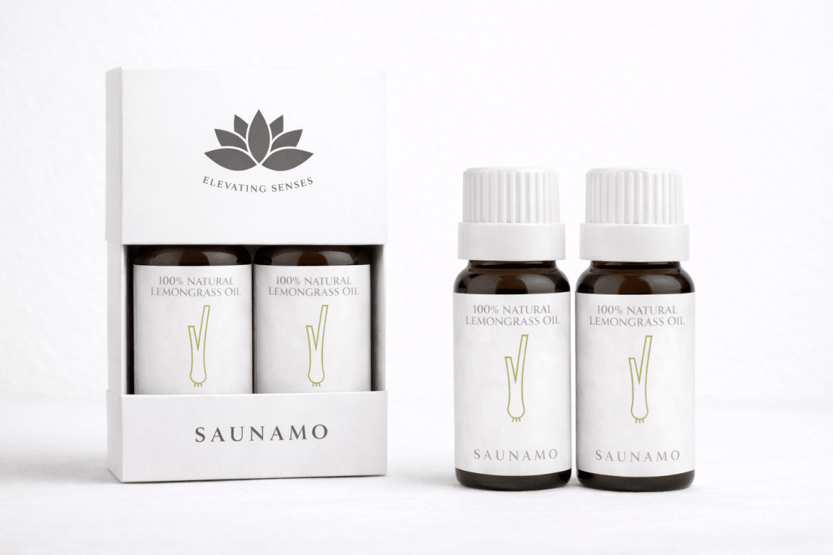 Natural Lemongrass Oil 20ml - Saunamo