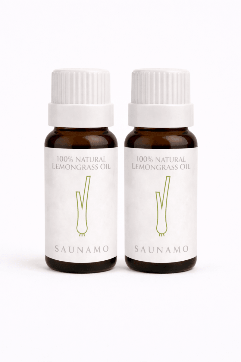 Natural Lemongrass Oil 20ml - Saunamo
