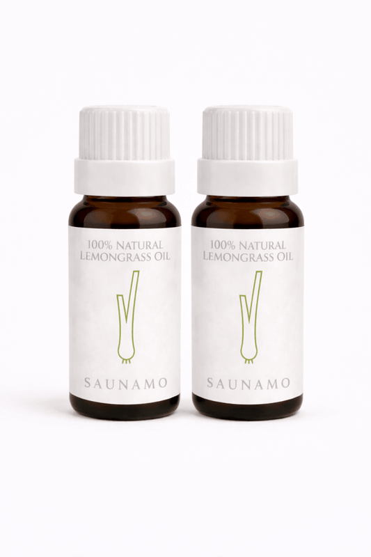 Natural Lemongrass Oil 20ml - Saunamo