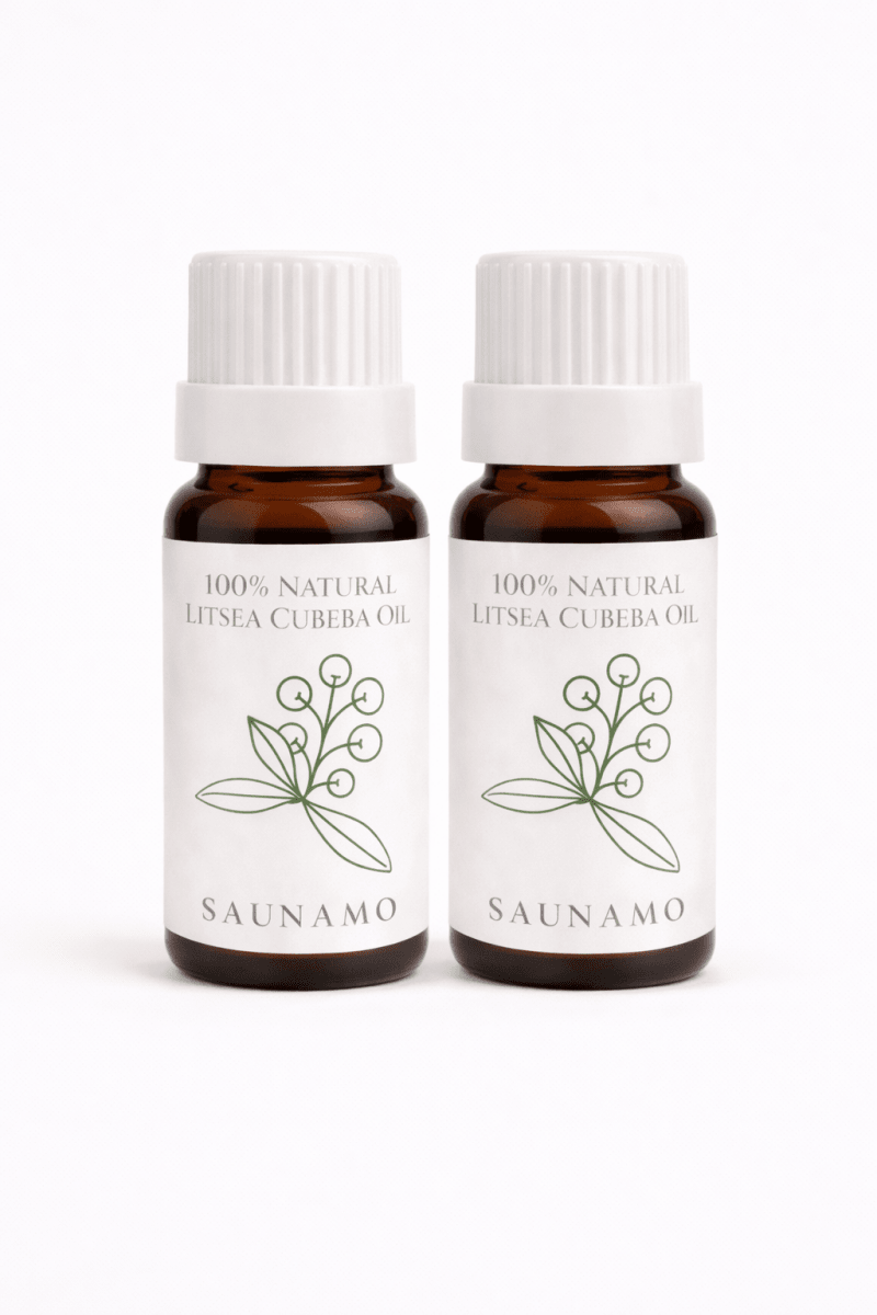 Natural Litsea Cubeba Oil 20ml - Saunamo