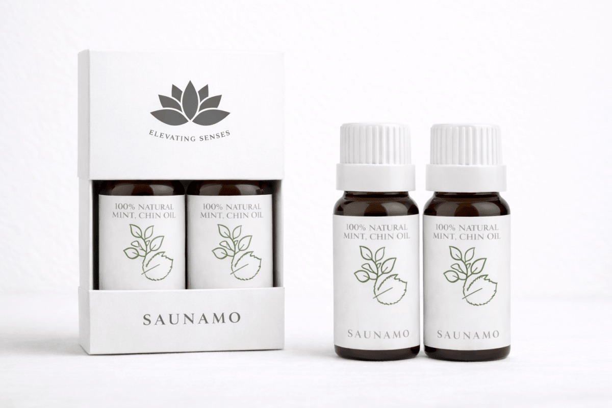 Natural Mint & Chin Oil 20ml - Saunamo