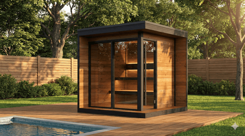 Outdoor Sauna Hiki L - Saunamo