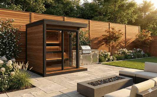 Outdoor Sauna Hiki L - Saunamo