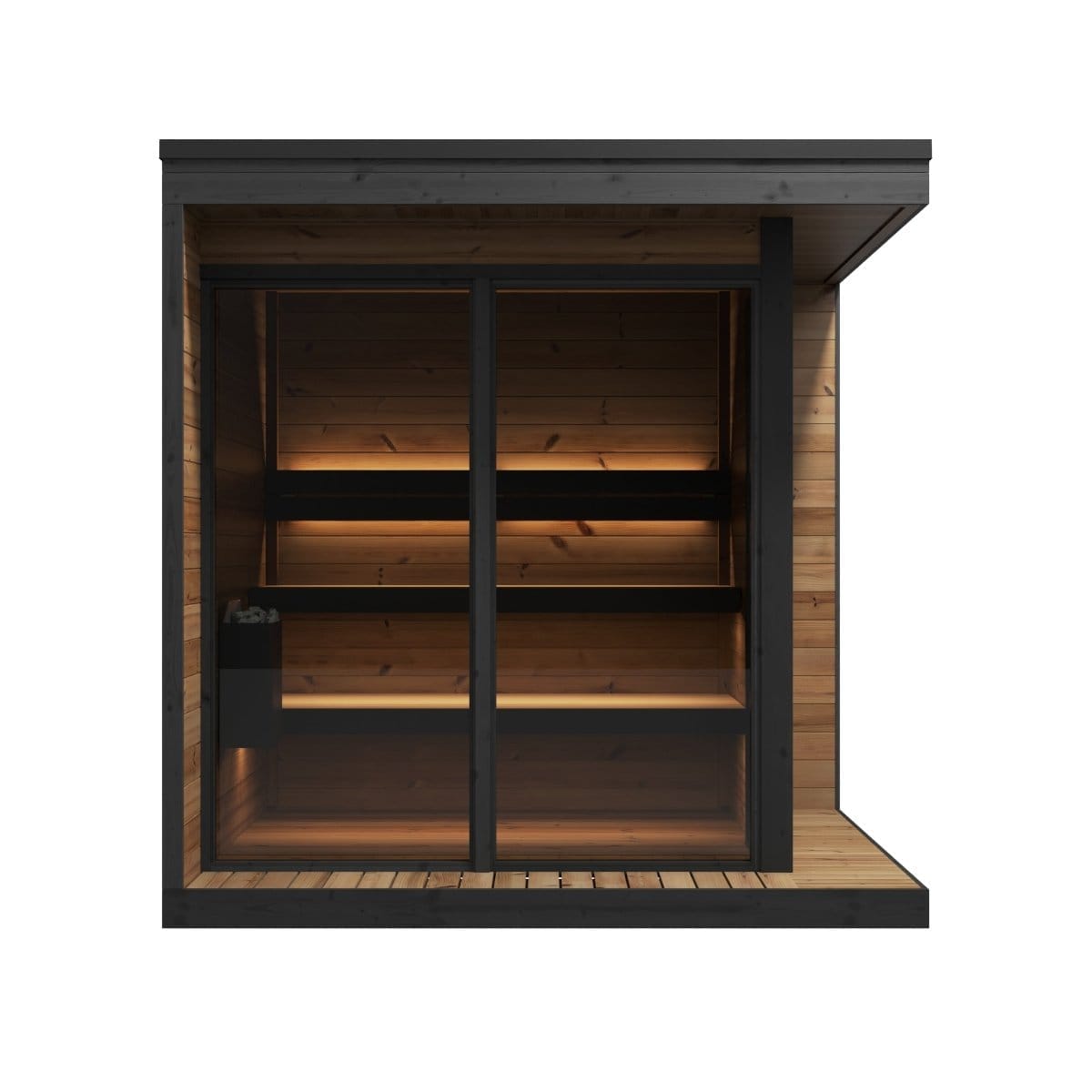 Outdoor Sauna Hiki L - Saunamo