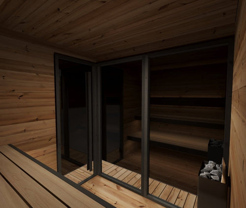 Outdoor Sauna Hiki L - Saunamo